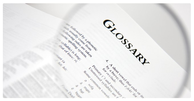 Helpful Glossary of scientific terms for the Biocell Collagen website